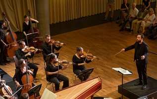 Studierende der Hochschule Luzern – Musik führen Joseph Haydns «Die Schöpfung» auf. Bilder Priska Ketterer/HSLU