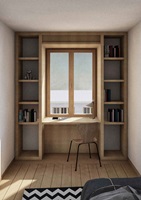 Visualization private interior space
